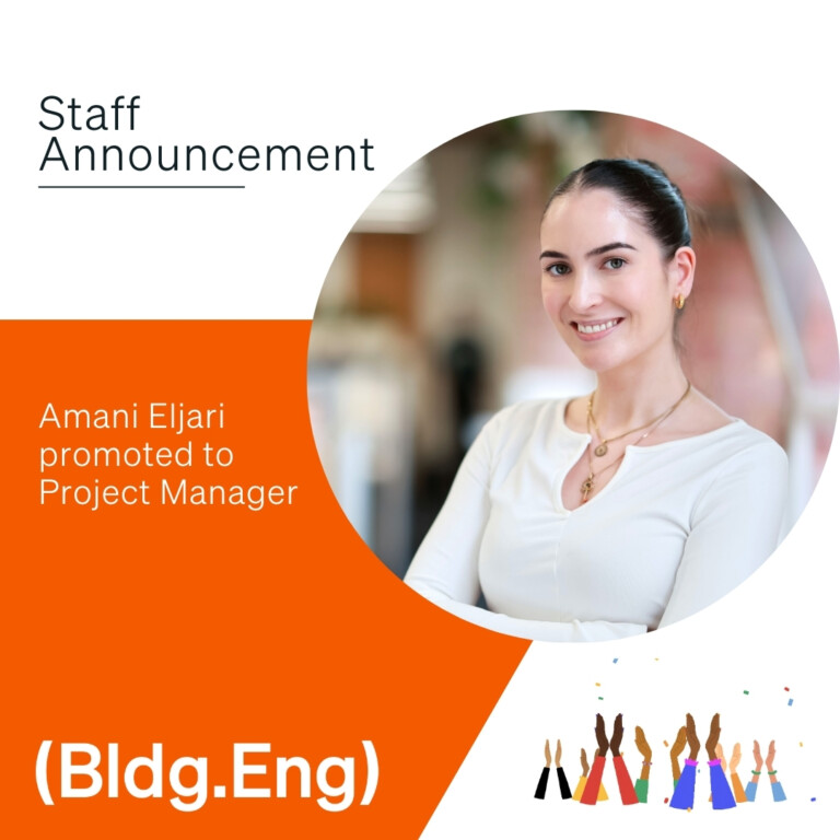 Celebrating Amani Eljari’s journey from Contract Administrator to Project Manager