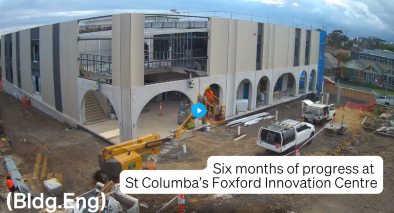 Witness the transformation: six months of progress at St Columba’s Foxford Innovation Centre