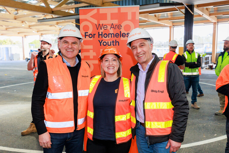 Building Engineering hosts Property Industry Foundation Hard Hat Day BBQ, raising funds for homeless youth